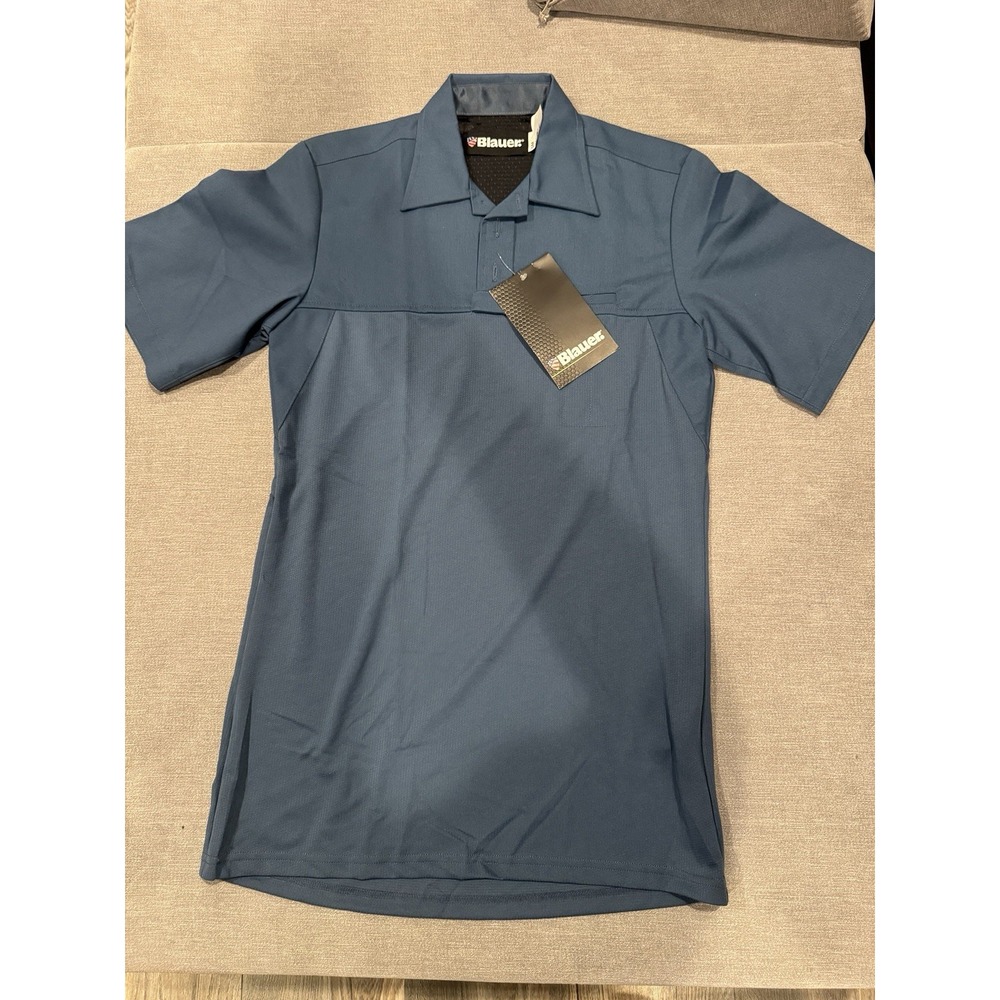 Blauer Men's S Blue NJ COTTON ARMORSKIN® SHORT SLEEVE BASE SHIRT Brand New